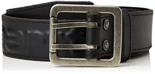 Carhartt Męski pasek z logo, czarny, czarny, 36W DE - Paski - miniaturka - grafika 1