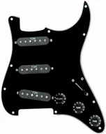 Inne akcesoria gitarowe - Seymour Duncan Seymour Duncan Yngwie Loaded Pickguard (STK-10 S) Pickguard do gitary elektrycznej typu strat z przetwornikami , czarny - miniaturka - grafika 1