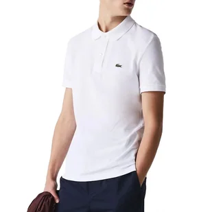 Koszulka Lacoste PH4012-001 - biała - Koszulki męskie - miniaturka - grafika 1