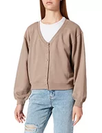 Bluzy damskie - ONLY Damska bluza Onlwanted Lt L/S Sweat Cardigan SWT, Atmosfera, S - miniaturka - grafika 1