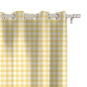 Zasłony - Zasłona EASTER wzór EA01 | słoneczna kratka 150 x 160 cm tkanina standard - miniaturka - grafika 1