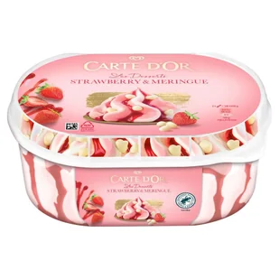 Carte D'Or Les Desserts Lody waniliowe i lody truskawkowe 825 ml - Lody i desery lodowe - miniaturka - grafika 1