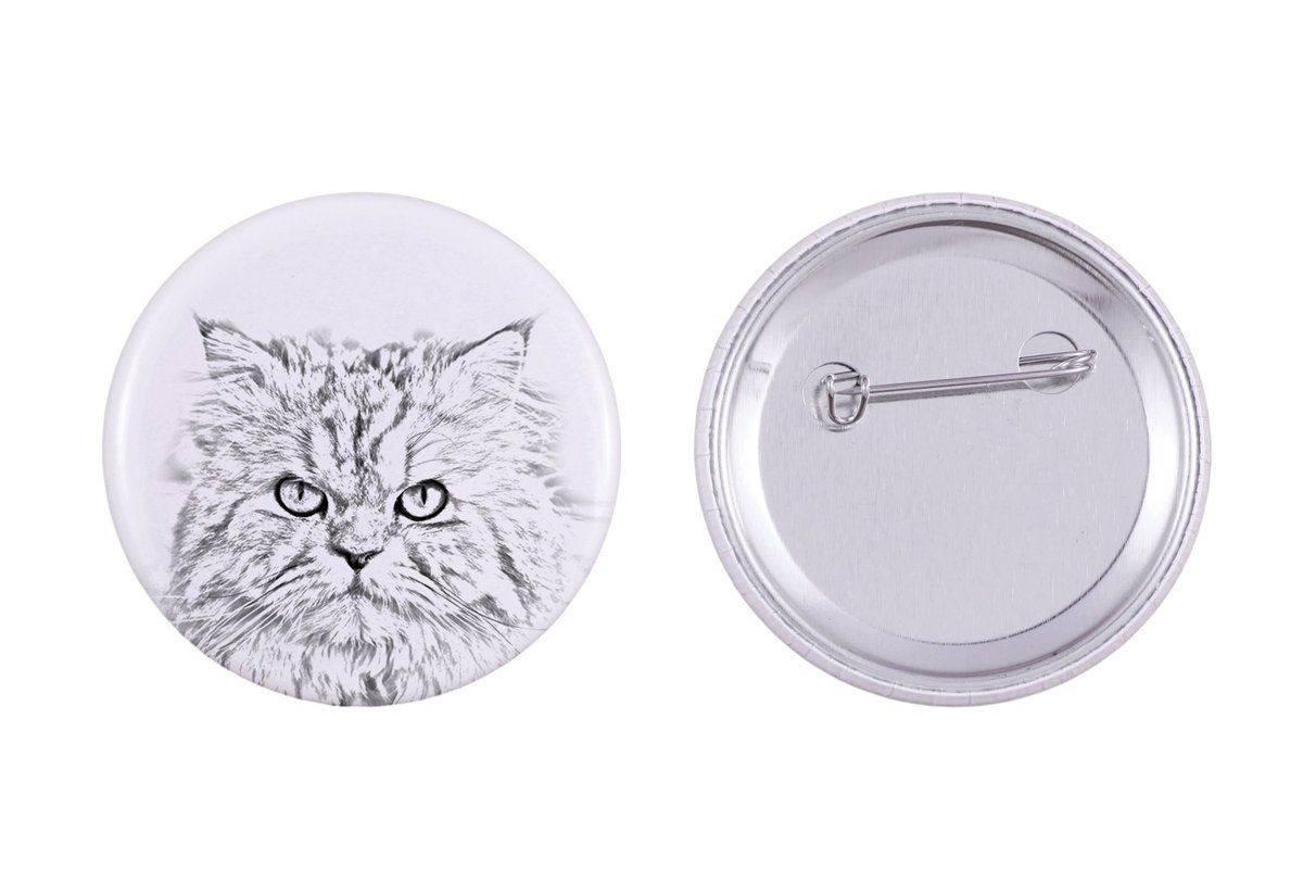 Perski - ozdoba plecaka, personalizowana przypinka, idealny gadżet dla miłośników zwierząt marki Art-Dog