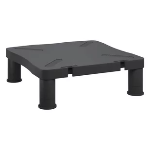 Lumarko Podstawka pod monitor, czarna, 33,5x34x10,5 cm - Szafki RTV - miniaturka - grafika 3