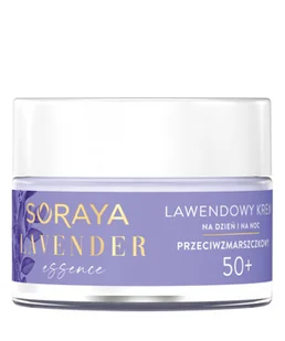 Soraya Lavender Essence - Lawendowy krem wygładzający na dzień i na noc 50+ 50ml - Kremy do twarzy - miniaturka - grafika 1