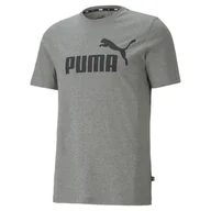Koszulki sportowe męskie - Koszulka męska sportowa Puma ESS Logo - miniaturka - grafika 1