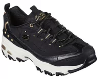 Półbuty damskie - SKECHERS CZARNE DAMSKIE BUTY SPORTOWE D'Lites 39,5 - miniaturka - grafika 1