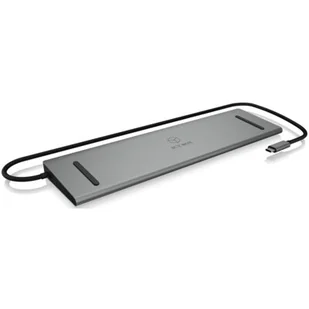 Icy Box USB-C HDMI USB VGA RJ-45 PD - Stacje dokujące i replikatory portów - miniaturka - grafika 1