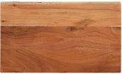Stoły - Blat stołu, 60x30x3,8 cm, prostokątny, lite drewno akacjowe - miniaturka - grafika 1