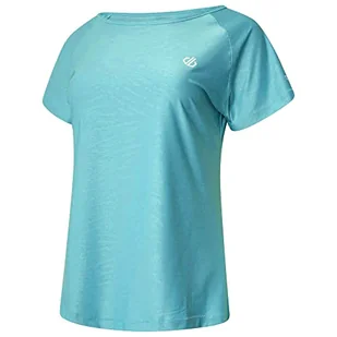 Dare 2b Damska koszulka Defy II, Meadowbrook Zielona, 18 - Koszulki i topy damskie - miniaturka - grafika 1