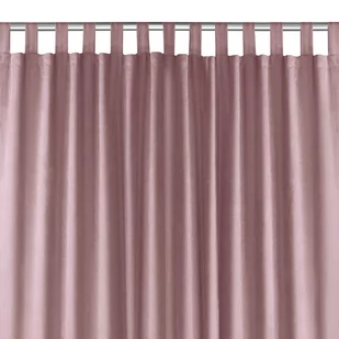 Zasłona MILANA kolor różowy styl klasyczny szelki 10 cm szenila 140x245 homede - CURT/HOM/MILANA/CHENILLE/TAB/ROSE/140x245 - Zasłony - miniaturka - grafika 1