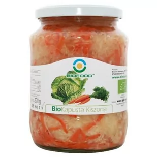 Bio Food kapusta kiszona BIO 700g 5907752683978 - Zdrowa żywność - miniaturka - grafika 1