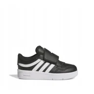 Odzież sportowa dziecięca - Buty dziecięce sportowe adidas Hoops 4.0 Kids - miniaturka - grafika 1