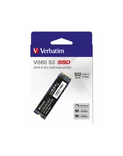 verbatim Dysk wewnętrzny VI560 S3 SSD 512GB M.2 2280 PCIE - Dyski SSD - miniaturka - grafika 1