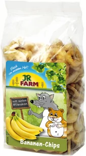 JR Farm Chipsy bananowe - 150 g - Przysmaki dla gryzoni - miniaturka - grafika 1
