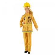 Lalki dla dziewczynek - Mattel Lalka Barbie Kariera Deluxe Strażaczka GXP-772534 - miniaturka - grafika 1