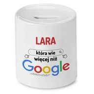 Skarbonki - Skarbonka dla Lary na Urodziny Idealny Prezent z Nadrukiem ze Zdjęciem - miniaturka - grafika 1