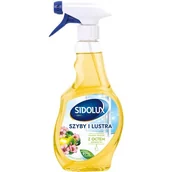 Środki do podłóg i mebli - Płyn do mycia szyb i luster SIDOLUX Crystal Rajskie Jabłko z Ocetm 500 ml - miniaturka - grafika 1