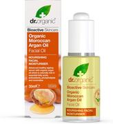 Olejki do mycia twarzy - Olejek arganowy do twarzy Dr. Organic Moroccan Argan Oil Face Oil 30 ml (5060176674745) - miniaturka - grafika 1