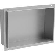 Mexen X-Wall-NR półka wnękowa bez kołnierza 30 x 20 cm, inox