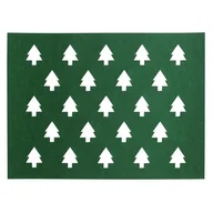 Obrusy i serwetki - Podkładka filcowa FERIO 40 x 30 cm zielony - miniaturka - grafika 1