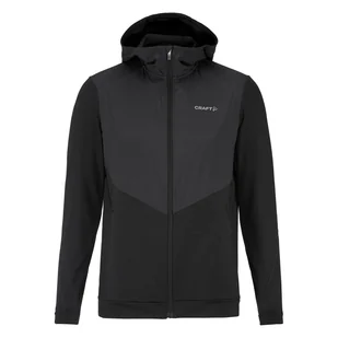Męska Bluza CRAFT ADV ESSENCE JERSEY HOOD JKT 2 M 1915283-999000 – Czarny - Bluzy męskie - miniaturka - grafika 1