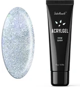 Manicure tytanowy - isabellenails AcrylGel Snow Queen 15 g - miniaturka - grafika 1