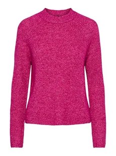 Pieces Sweter w kolorze różowym - Swetry damskie - miniaturka - grafika 1