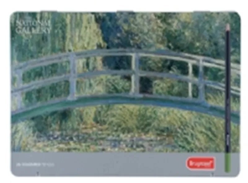 BRUYNZEEL SAKURA Bruynzeel Colour pencil tin The National Gallery - The water-lily pond 36 colours