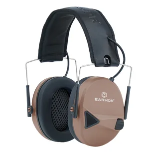 Earmor - Aktywne ochronniki słuchu M30 - Coyote Brown - M30-CB - Ochronniki słuchu - miniaturka - grafika 1