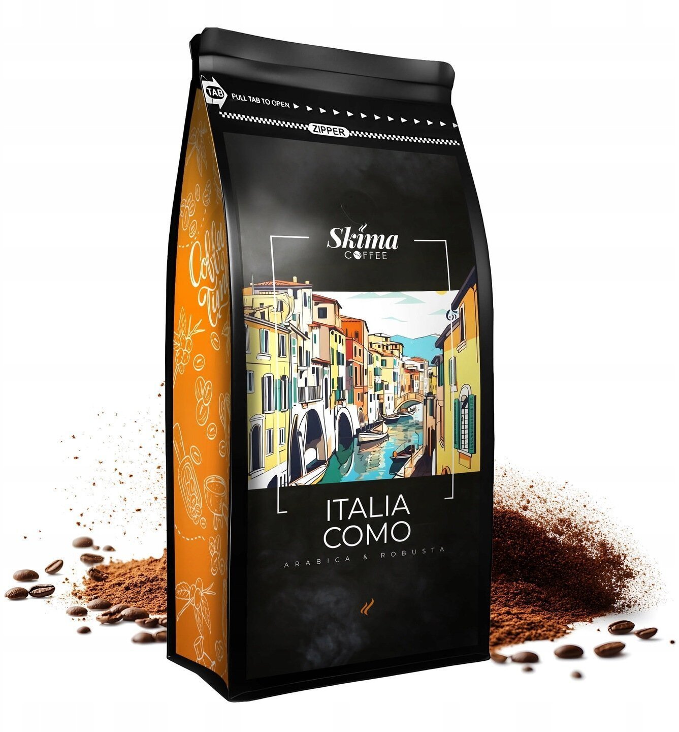 Kawa mielona SkimaCoffee Kawa Mielona 500g ITALIA COMO Świeżo Palona