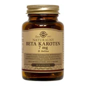 Witaminy i minerały - Solgar Beta Karoten 7 mg, kapsułki, 60 szt. - miniaturka - grafika 1