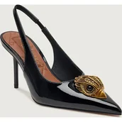 Czółenka - Kurt Geiger Skórzane szpilki LARGE EAGLE SLING - miniaturka - grafika 1