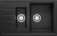 Zlewozmywaki - Zlew BRANDE LINK DUAL 780-60 GRAPHITE (grafitowy) - miniaturka - grafika 1
