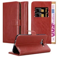 Etui i futerały do telefonów - Etui Do Samsung Galaxy A8 2015 w Pokrowiec CZERWONE WINO Magnet Obudowa Ochronny Case Cover Cadorabo - miniaturka - grafika 1