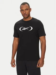 Reebok T-Shirt 100214159 Czarny Regular Fit - Koszulki męskie - miniaturka - grafika 1