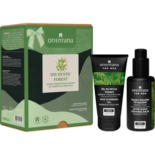 Orientana zestaw For Men: Żel do mycia twarzy 150ml + Balsam po goleniu 75ml - Kosmetyki do pielęgnacji twarzy męskie - miniaturka - grafika 1
