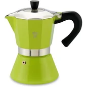 Zaparzacze i kawiarki - Pezzetti kawiarka Bellexpress 6 espresso zielona - miniaturka - grafika 1