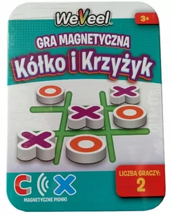 Gra Magnetyczna Kółko I Krzyżyk Podróżna Weveel - Układanki dla dzieci - miniaturka - grafika 1