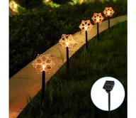 Lampy ogrodowe - Aigostar LED solarny lampion świąteczny LED/0,054W/1,2V 1m IP65 ciepła biel - miniaturka - grafika 1