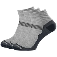 Skarpetki męskie - Skarpetki Zulu Merino Lite 3 pack Rozmiar skarpet: 39-42 / Kolor: szary/czarny - miniaturka - grafika 1