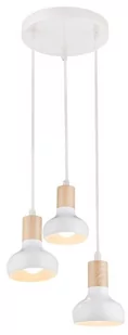 Candellux Puerto lampa wisząca 3-punktowa biała 33-62635 33-62635 - Lampy sufitowe - miniaturka - grafika 1