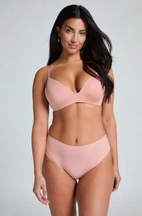 Hunkemöller Brazyliany Smooth Różowy - Majtki damskie - miniaturka - grafika 1