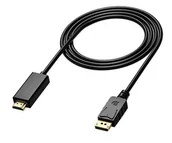 Kable komputerowe i do monitorów - Kabel Przewód Displayport Hdmi Full Hd Dp-hdmi 1,8 - miniaturka - grafika 1