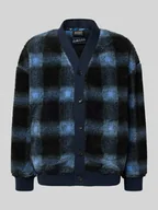 Swetry męskie - Kardigan o kroju regular fit z dekoltem w serek model ‘Polar’ - miniaturka - grafika 1