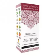 Farby do włosów i szampony koloryzujące - Tints of nature Półtrwała farba do włosów w kremie z henną - Czarna 70 ml - miniaturka - grafika 1
