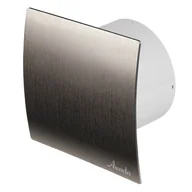 Wentylatory łazienkowe - Wentylator łazienkowy WES125 srebrny, 0,75 kg, Ø125, kostka podłączeniowa AWENTA - miniaturka - grafika 1