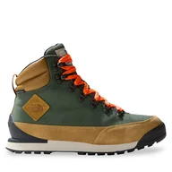 Buty trekkingowe męskie - Trekkingi The North Face M Back-To-Berkeley Iv Textile Wp NF0A8177OIK1 Zielony - miniaturka - grafika 1