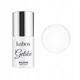 Kabos Cosmetics Gelike Lakier Hybrydowy Baza Budująca Clear 8ml - Lakiery hybrydowe - miniaturka - grafika 1