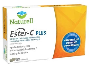 Naturell Ester-C PLUS x 50 tabl - Witaminy i minerały - miniaturka - grafika 1